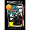Ampersand Art Supply Scratchbord Step-by-Step 5 x 7 Project Kit, One is Enough