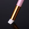 Molain Lash Shampoo Brushes,2 Pieces Nose Pore Deep Cleansing Facial Brush, Eyelash Extensions Brush Washing Brush Lash Cleanser 2 Colors Pink and White