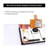 COMZPLIFE Micro SD Card Reader Replacement for Nintendo Switch, TF Memory Card Slot Socket Reader Board Replacement for NS Console