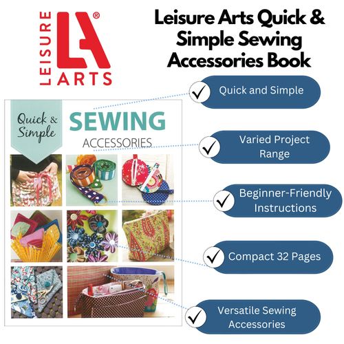 LEISURE ARTS 7233 Sewing Accessories
