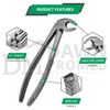 Dental Mead Extracting Forceps MD4 Lower Molar Tooth Extraction German Grade