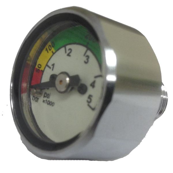 Storm Pony Bottle Pressure Gauge - Imperial