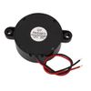 sourcing map DC 8-15V 12V Active Electronic Buzzer Beep Alarm Intermittent Sound Black