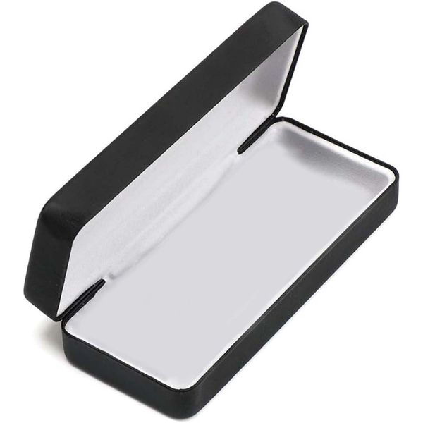 Hard Case Glasses Case for Men and Women, black