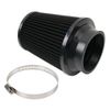 2PCS 3"76mm High Flow Inlet Dry Air Filter Cold Air Intake Cone Replacement