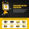 Work Light for Dewalt 20V Max: Cordless 2 COB 64W 6400Lumen Bright - Battery ...
