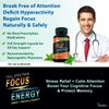 Laser Focus - Best Brain Supplement - Memory & Focus Productivity, Caffeine Free