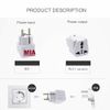 5 x  Germany Universal Travel Adapter Charger Converter Power Plug Socket Schuko