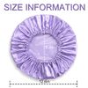 SMILCO Shower Cap, 4 Pack Shower Caps for Women, Double Waterproof Layers Shower Cap, Reusable EVA Hair Caps for Women Hair Protection