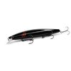 Blackout in schwarz, Wobbler, Zanderköder, 22g, 125mm, Kunstköder, Hardbait