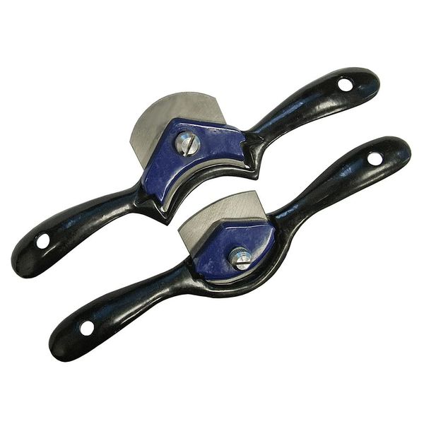 Faithfull FAISSTWIN Spokeshave Twin Pack Concave and Convex