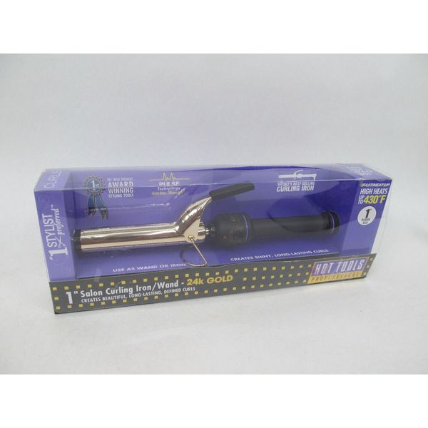 Hot Tools 24K Curling Iron Wand – New in Package