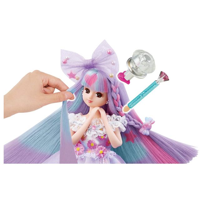 Takara Tomy Licca TAKARA TOMY Doll Yumeiro Licca-chan Colorful Change Doll Pretend Play Toy 3 Years Old and Up, Toy Safety Standards Passed, ST Mark Certified