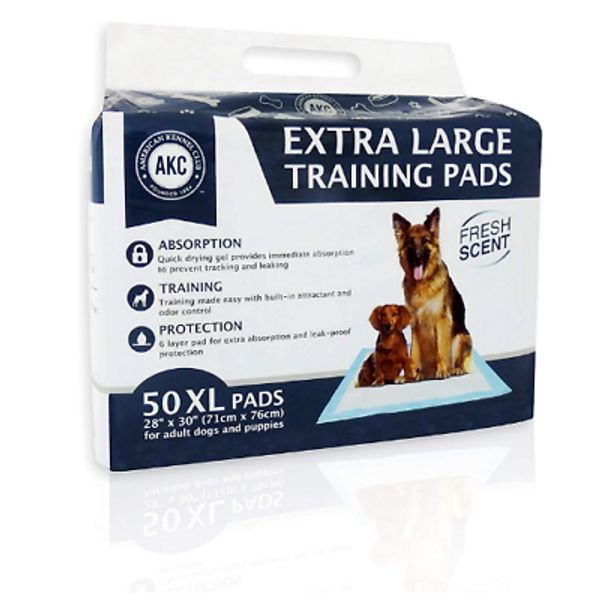 Pet Training Pads XL Extra Large Puppy Dog Pad Potty No Leak Protection 50 Pack