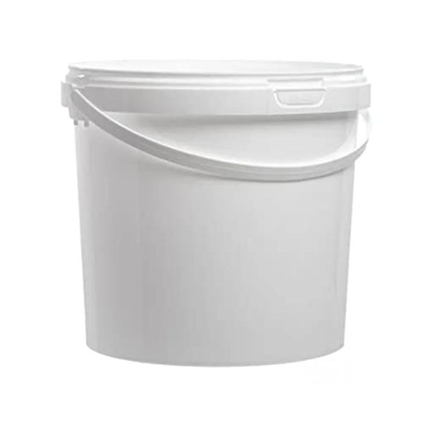 20 x 5L, LTR, Litre Plastic Buckets with Lids