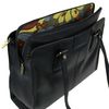 GG9027A BLACK LEATHER WORKBAG TABLET FRIENDLY