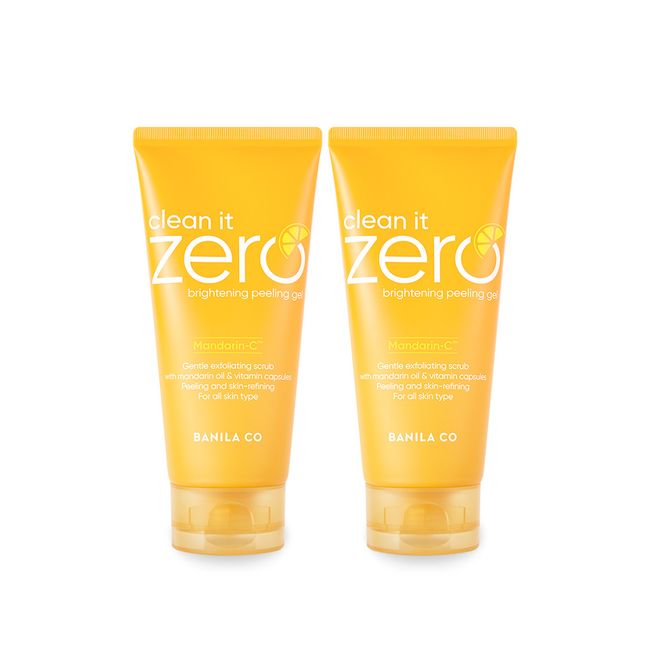 [Vanillaco] Clean It Zero Mandarin-C™ Brightening Peeling Gel 2pcs (120ml+120ml) SET