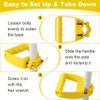 Tsudoku 2 Pack Back Saving Tool Handle Attachment, Labor Saving Ergonomic Shovel or Rake Handle Attachment, Tool Handle Grip, Easy to Use
