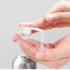 3PCS Aluminum Lotion Pump Bottle with Black PP Pump Head Empty Refill Cosmetic Travel Sample Dispenser Holder Jar Makeup Cream Emulsion Bath Shower Gel Shampoo Container DIY Beauty Tool (120ml)