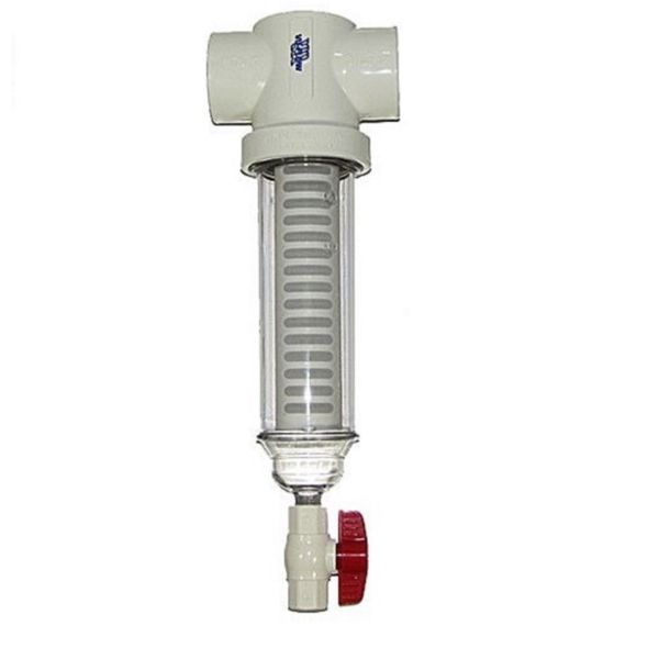 Rusco/Vu-Flow 2 Inch 250 Mesh Spin Down Sediment Water Filter 50 GPM with One Additional Replacement Screen