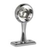 Chrome Rail End Support Socket - 25mm (Pack of 2)