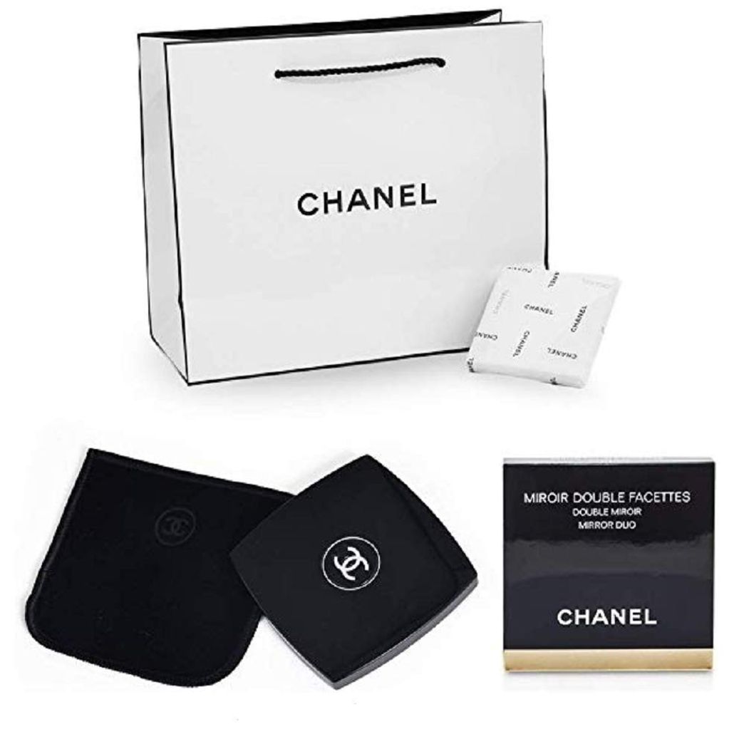 Chanel Mirror Duo Compact Double Facette Makeup Black Bridesmaid Gift - Biz  Republic