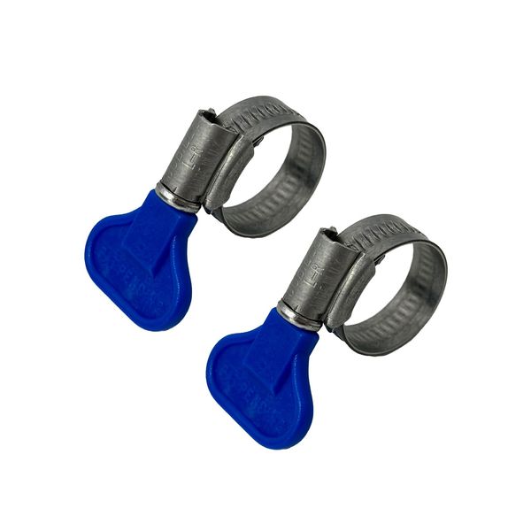Jubilee Wingspade Hose Clip 12mm - 22mm, 2 clips