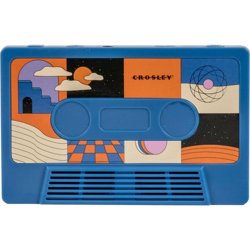 Crosley CR3045CO-SU Cassette Tape Portable Wireless Bluetooth Speaker, Surreal Cobalt