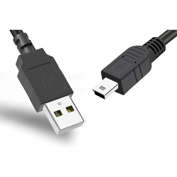 SCOVEE Mini USB Cable for GoPro Hero 4, 3, 2, 1 - 3ft Camera Data Sync & Charging Cord