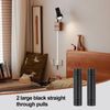 FunnAura 2 Pcs 1.5M Bathroom Light Pull Cord Handle, with 150cm Connectors Pull String Light Switch for Toilet