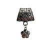 Head Scarf Bail Yorkshire Rose Floral Design Slider Ring