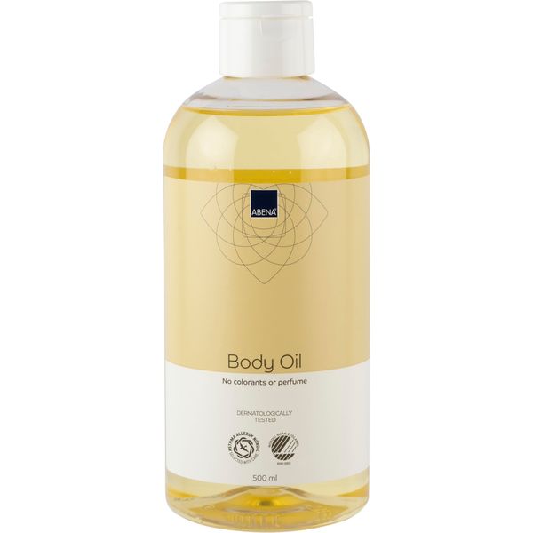 Abena Body Oil | 500ml | Improve The Appearance of Scars and Stretch Marks | Formulated with Vitamin E Oil | Moisturising and Non Greasy | Fragrance Free Skin Care