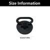 2 Pcs 1.65 In Sink Plugs, Sink Plugs With Pull Ring, For Kitchen And Bathroom(Black)