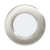 EGLO Recessed Light, Matte Nickel