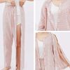 DEEYOTA Trousers All Year Round Full Open Shoulder Full Open Pajama Sleep