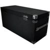 Durable DJ Carpeted Case Removeable Lid Storage Box for 180 LP Vinyl Records