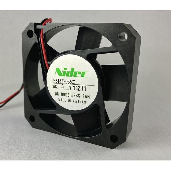F614T-05MC 5V 62mm Square Fan Motor Nidec Precision