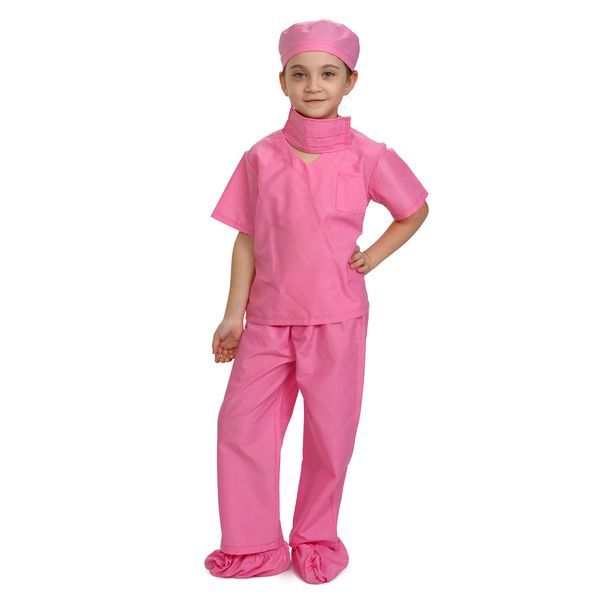 Dress Up America Doctor Scrubs For Kids - Doctor And Nurse Costume For Children