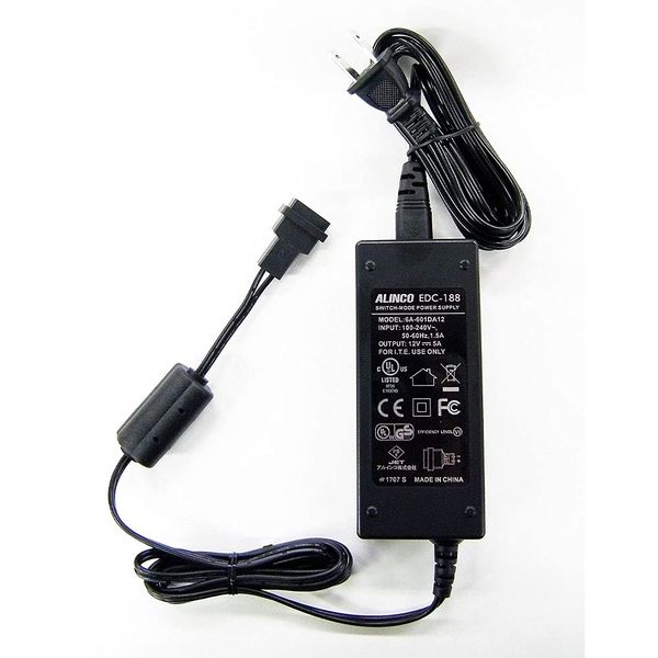ALINCO EDC-188 AC Adapter for Connecting