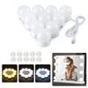 The New 10 Bulbs Vanity Mirror Lights Rotation Can be Contracted