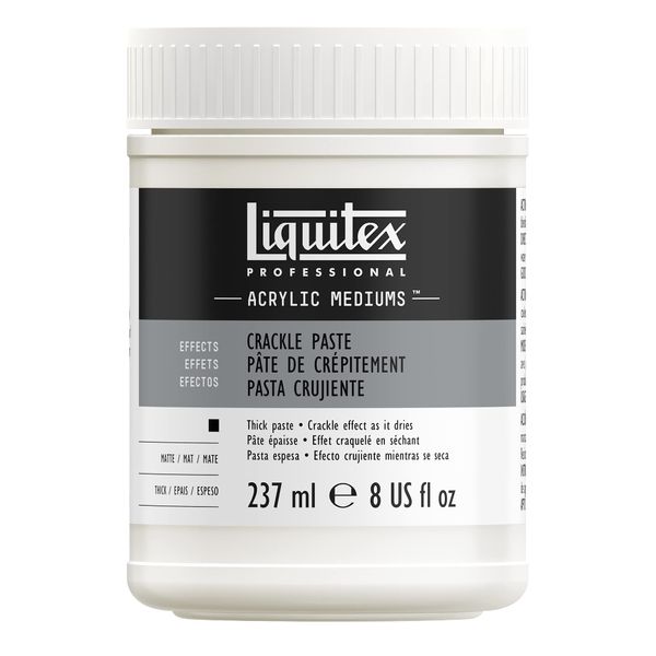Liquitex Professional Effects Medium , 237ml (8-oz), Crackle Paste