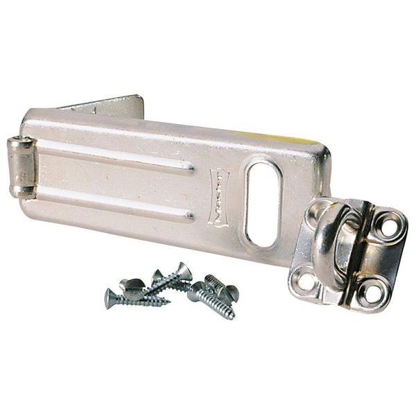 Master Lock 703EURD Outdoor Door Padlock Hasp, 8.9 x 3.5 cm