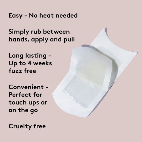 Mylee Wax It Cold Wax Strips For Easy and Natural Hair Removal – 32 Cold Strips - Perfect for Face, Body, Legs, Armpit, and Bikini, Body Epilator Strips, Suitable for Men and Women, All Skin Types