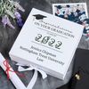 ukgiftstoreonline Personalised Graduation Keepsake Memory Gift Box Gift With Leaf Design (Large)
