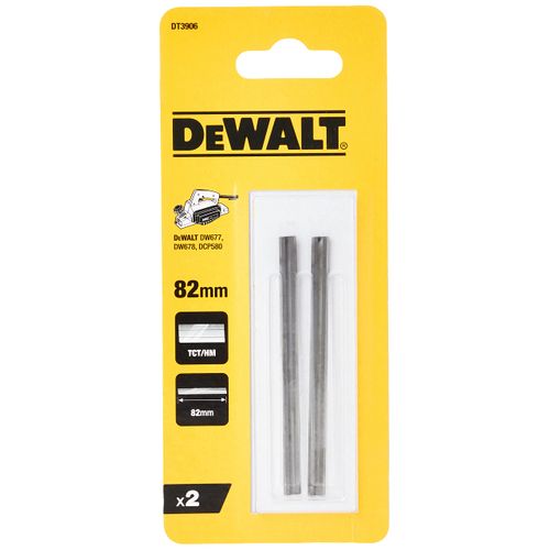 DeWalt DT3906-QZ Tct Reversible Planer Blades (2) 82mm