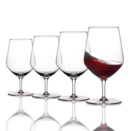 Wine Enthusiast Fusion Infinity Break-Resistant Chardonnay Wine Glasses -  15 oz - Crystal