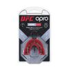Opro UFC Mouthguard Self-Fit Full Pack Junior Silver - Black/Red