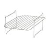 Stainless Steel 304 Reversible Multi Layer Rack compatible with the Instant Vortex Plus Dual Basket