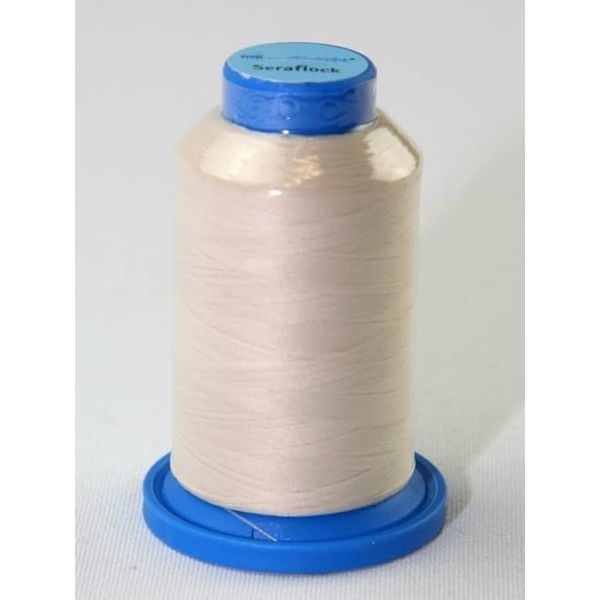 Mettler Seraflock Stretch Sewing Thread 779 Cream - 1000 Metres - Each