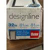 Oatey Designline 32 in. Stainless Steel Linear Shower Drain with Tile-In Pattern